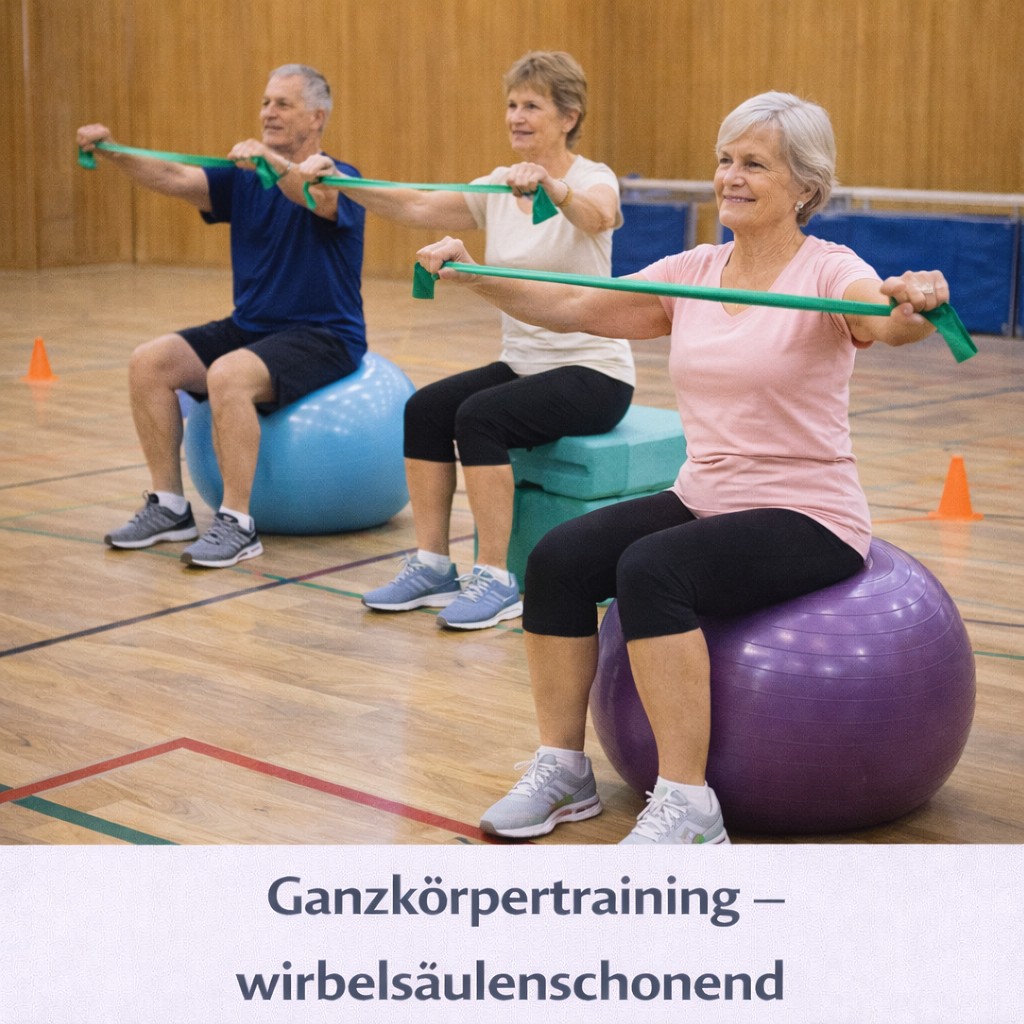 Ganzkörpertraining – wirbelsäulenschonend
