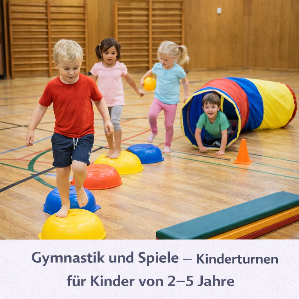 Kinderturnen (2–5 Jahre)