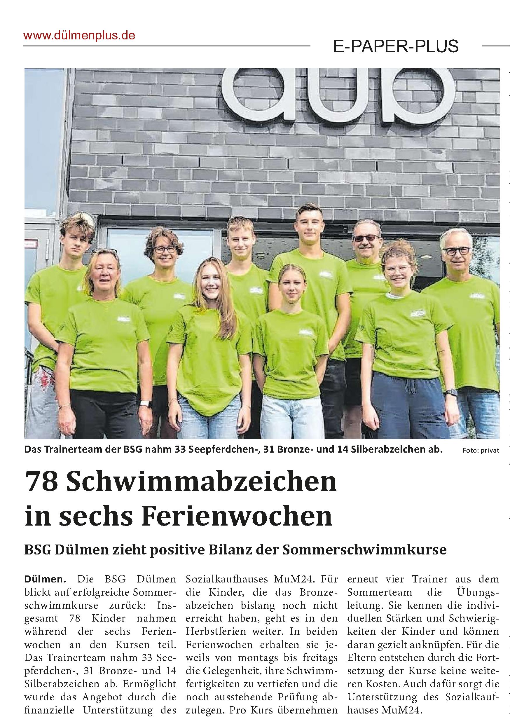 Bericht der DZ